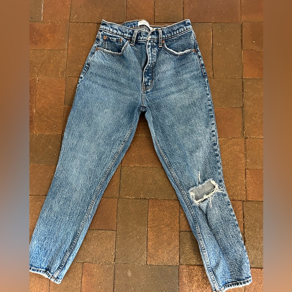 Abercrombie & Fitch “the skinny high rise” jeans